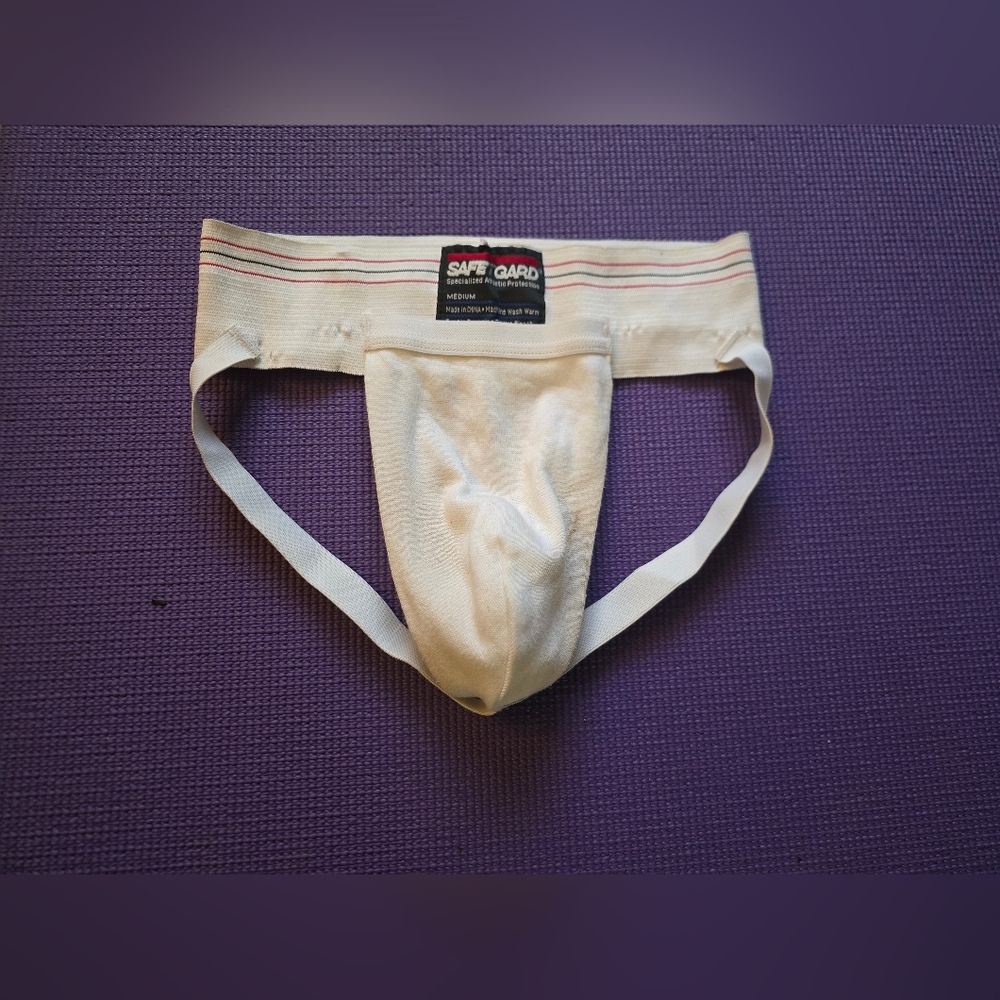 NWT Safeguard White Athletic Supporter